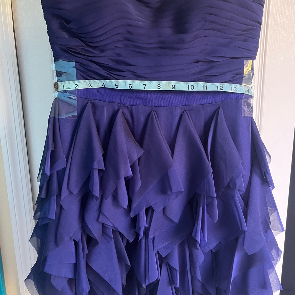 Adrianna Papell Dress Purple 6 
Party Cocktail Cruise Wedding - Picture 7 of 7